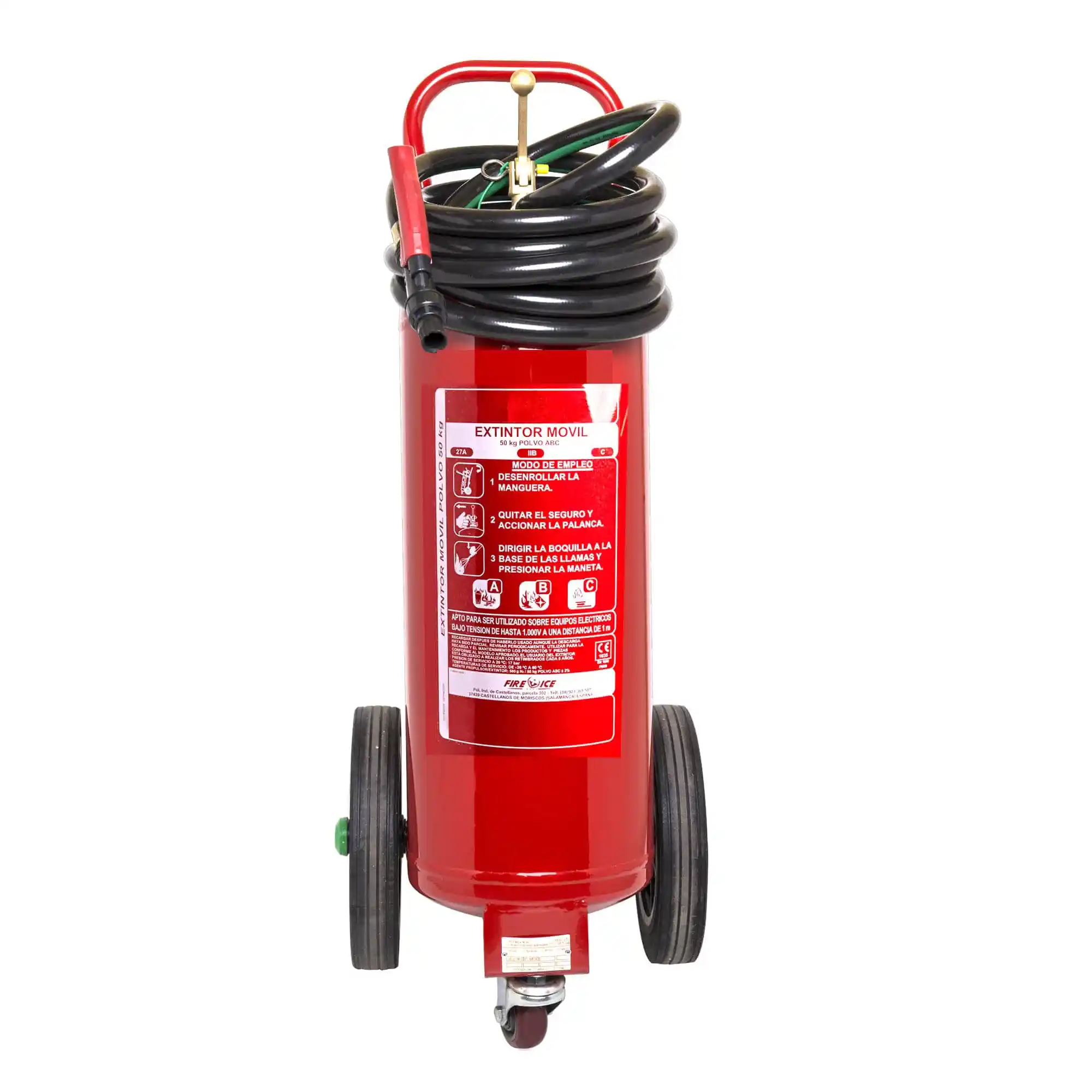 Extintor Polvo ABC 50kg
