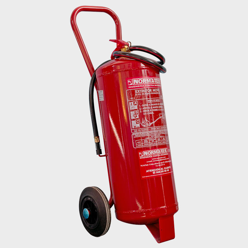 Extintor Polvo ABC 25kg